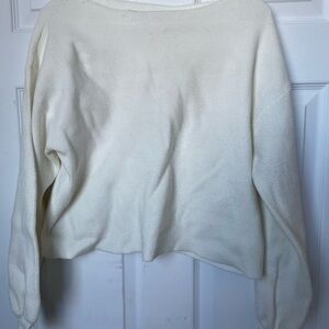 Twik Off-White Crew Neck Sweater